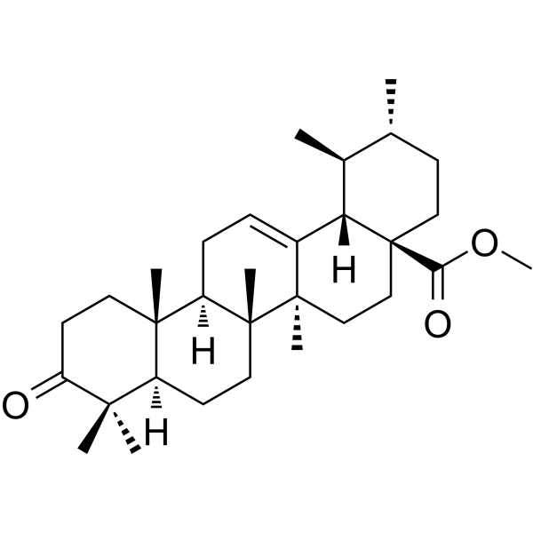 Ursonic acid methyl ester (3-carbonyl-ursolic acid-28-methyl ester) 989-72-0